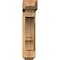 Ekena Millwork Balboa Craftsman Smooth Bracket w/ Offset Brace, Western Red Cedar, 5 1/2"W x 20"D x 24"H BKT0604X20X24BOA04SWR - alternate 4